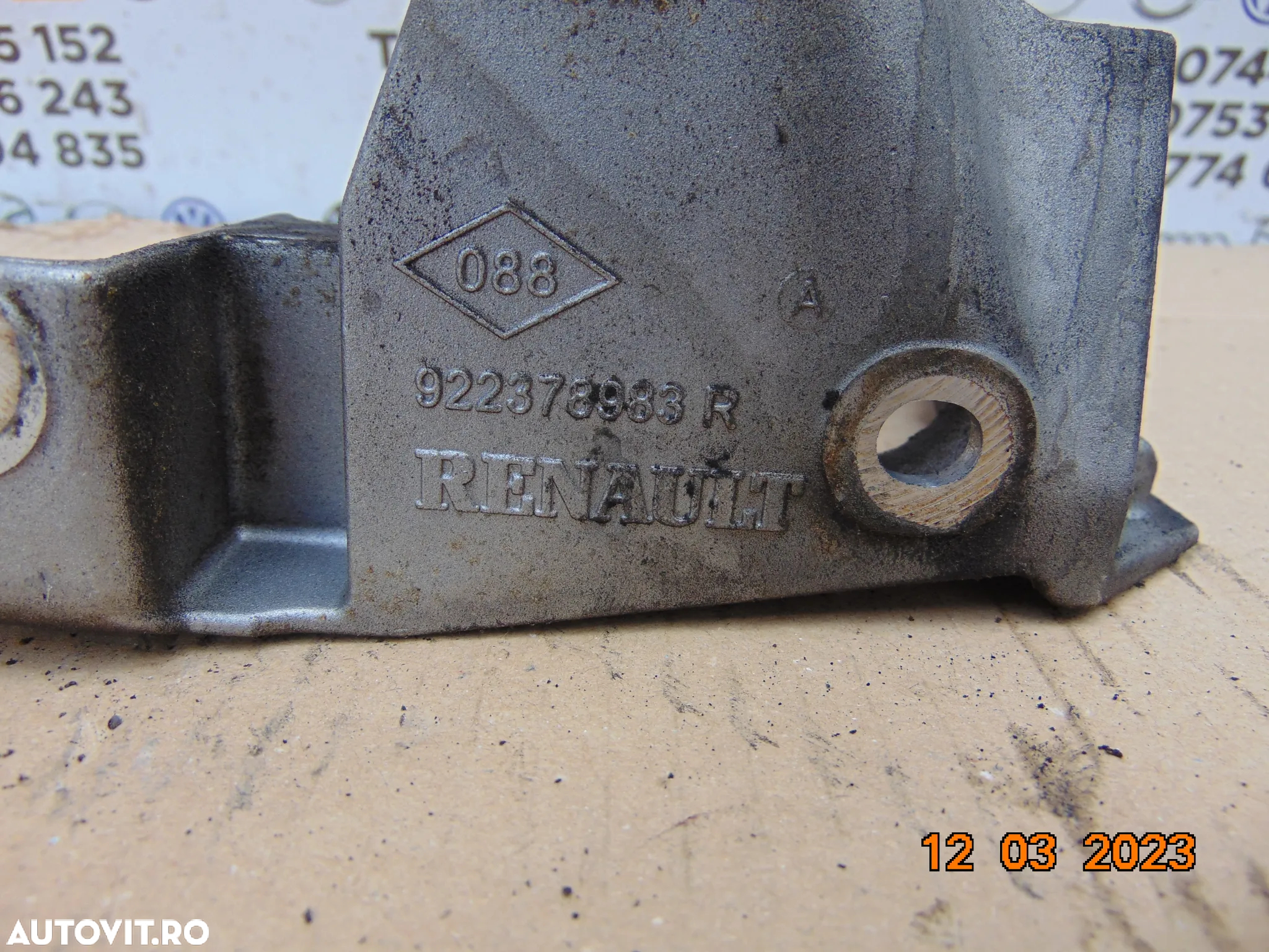 Suport carcasa termostat Renault Master 2.3 Opel Movano 2.3  suport teava conducta apa - 3