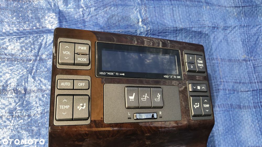 DREWNO LISTWY OZDOBNE DEKORY ZESTAW KOMPLET PRZEŁĄCZNIK WŁĄCZNIK PANEL SZYB GRZANIA FOTELI KANAPY ROLET ŻALUZJI ZAWIESZENIA TRAKCJI STEROWANIA NAWIEWU RADIA TYŁ PILOT DVD LEXUS LS IV LS460 LS600H 07-09r - 4