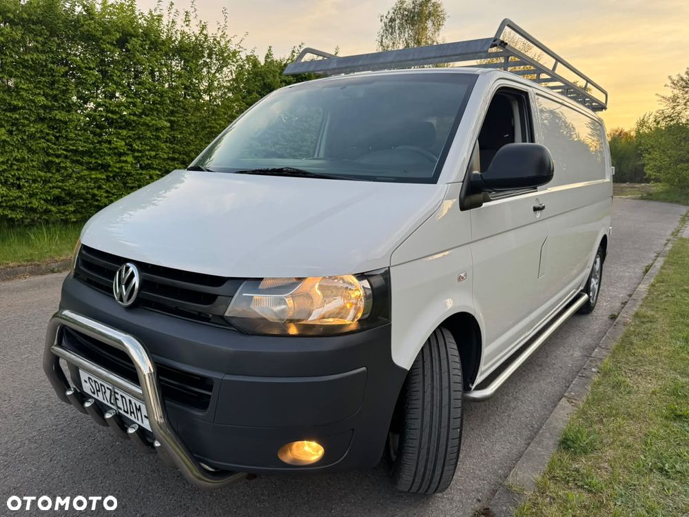 Volkswagen TRANSPORTER L2H1 LIFT Długi Klima Duże Radio Tempomat Furgon 3os. Rury - 35