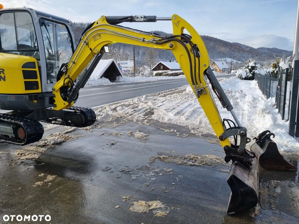 Wacker Neuson EZ38 koparka 4tony 2018r 1289h Import Norwegia-Maszyna JAK NOWA aktualna DEKRA 2026r. silnik Yanmar. dodatkowa linia Hydr. Zamki na tłokach. Szybko-złącze Hydra. 2 łyżki. Zero luzów wycieków. Okazja! - 25