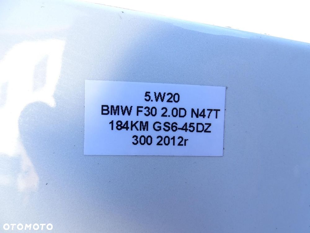 ZDERZAK TYŁ TYLNY 4x PDC ALPINWEISS III 300 BMW F30 SERIA 3 11-15r - 16