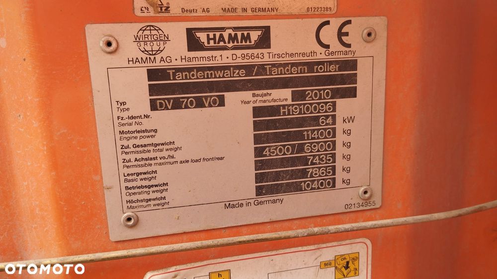 Hamm DV70 - 11