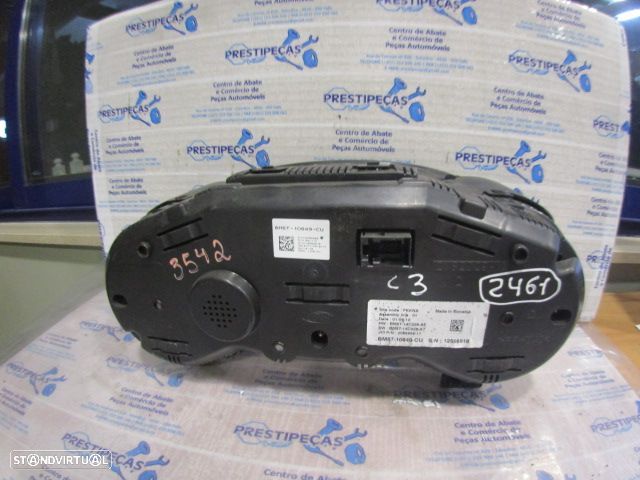 Quadrante BM5T10849CU FORD FOCUS  3 FASE 1 2012 1.6 Tdci 95CV 5P BRANCO KM/H DIGITAL - 4