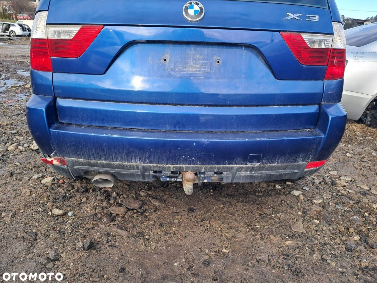KLAPA BAGAŻNIKA TYŁ BMW X3 E83 06R LIFT KOD LAK A51/5 MONTEGOBLAU METALIC - 3