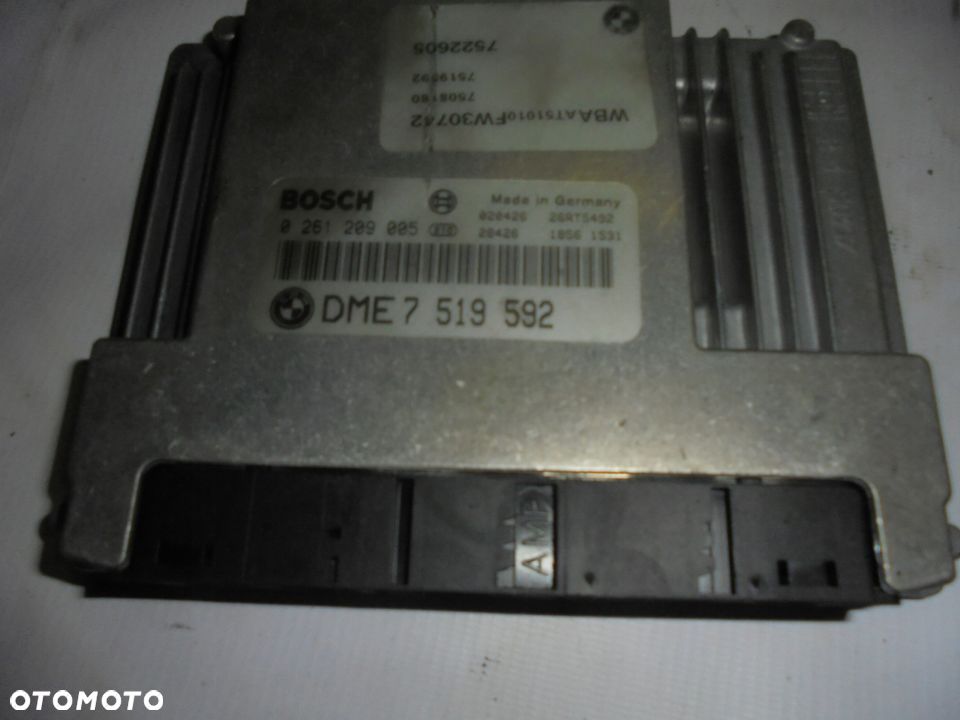 KOMPUTER SILNIKA BMW E46 1.6 0261209005 - 3