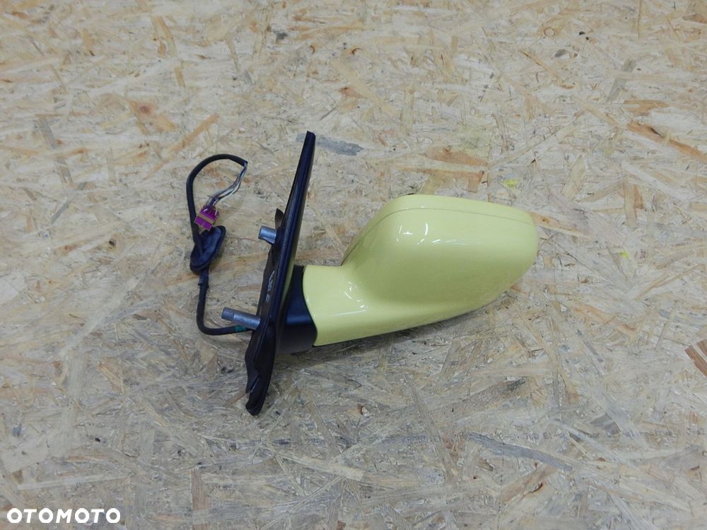 vw t5 lusterko lewe 9 pin elektrycznie składane żółte ln1g - 2