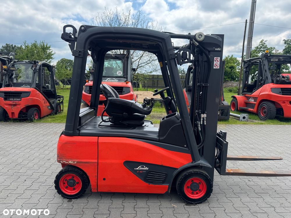 Linde Linde E16P Evo 6030mth 2020 triplex wolny skok h20 h18 toyot - 3