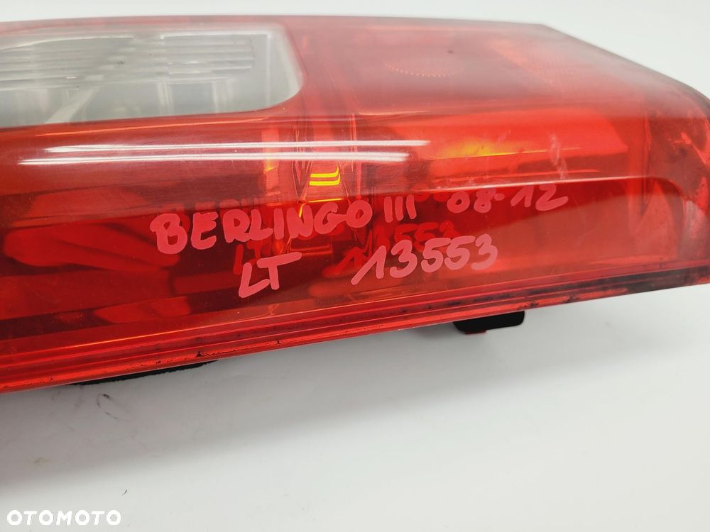 LAMPA LEWY TYŁ TYLNA CITROEN BERLINGO III 08-12 9680545280 - 6