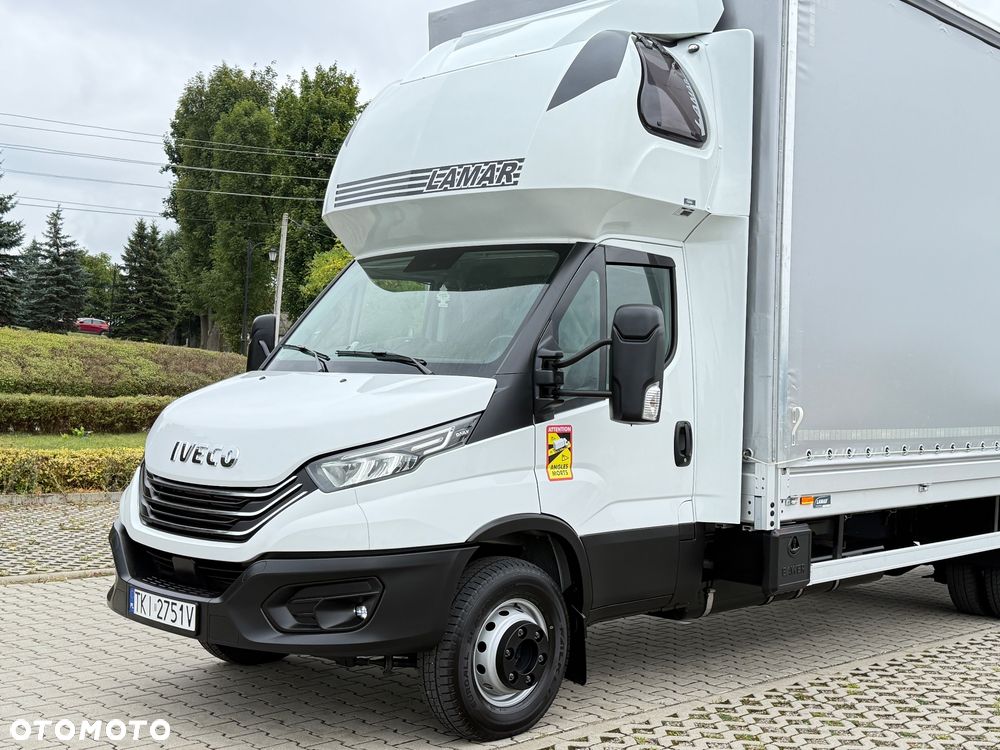 Iveco DAILY 72-180 3.0 HPI 180KM 16 E.Palet 2x Firana+ Dach Zsuwany+Drzwi z Tyłu *Winda ! HI MATIC! SYPIALNIA! FULL LED ! Salon Polska! - 14