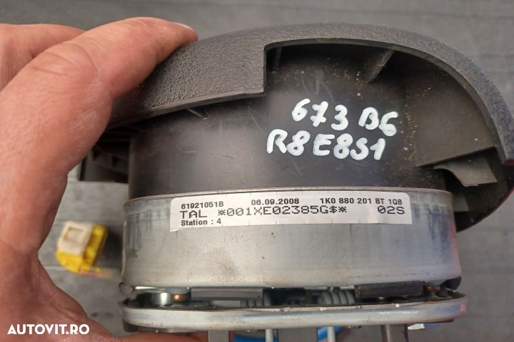 AIRBAG VOLAN 1K0880201BT 1K0880201BT Volkswagen VW Passat B6 [2005 - - 5