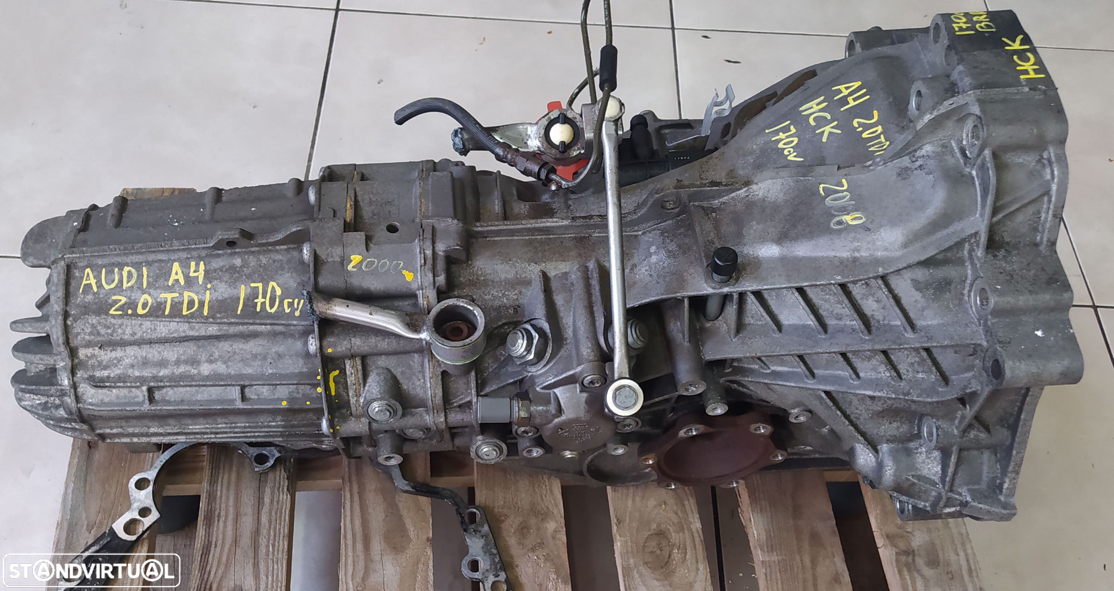 motor audi A4 2.0TDI 170cv BRD caixa 6 velcidades HCK - 12
