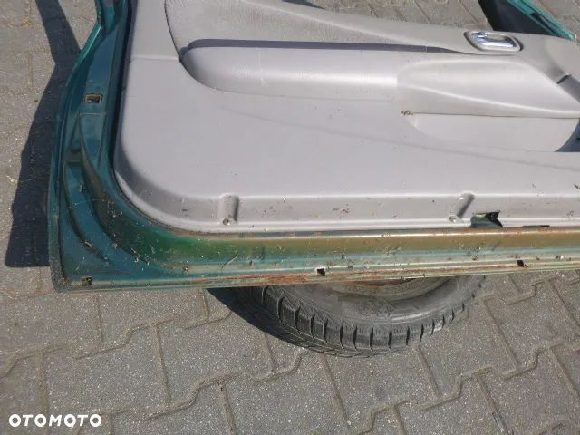 DRZWI LEWY PRZÓD LEWE PRZEDNIE NISSAN ALMERA N16 3D KOMPLETNE KOLOR DV8 - 21