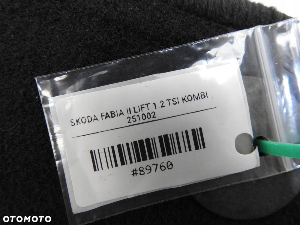 DYWANIKI SKODA FABIA II 5J1863011R - 5