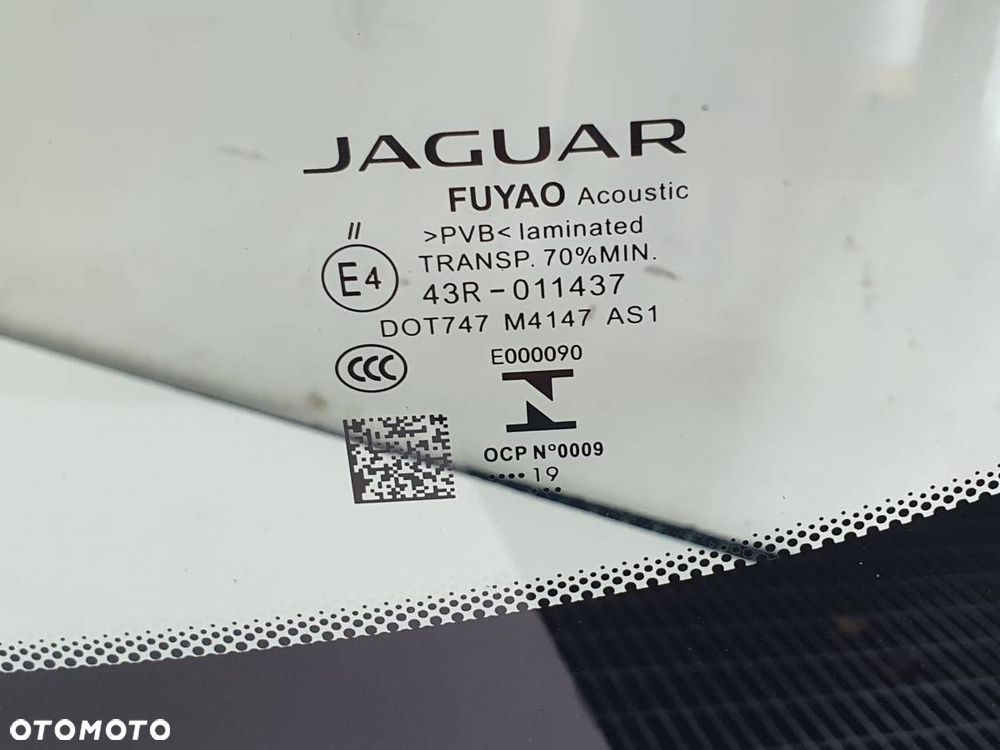 SZYBA PRZÓD CZOŁOWA JAGUAR F-PACE X761 ORYGINAŁ 2019 ROK - 2