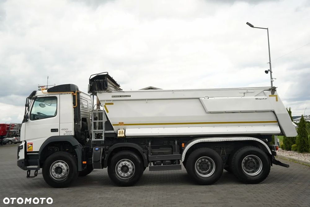 Volvo FMX 460 / 8x4 / WYWROTKA TYLNOZSYPOWA / HYDROKLAPA / PLANDEKA ELEKTRYCZNA / I- SHIFT / EURO 6 - 10