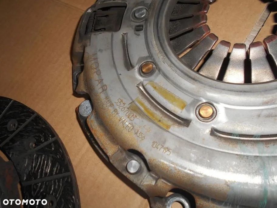 Sprzęgło koło dwumasowe FIAT DOBLO 1,6 M-JET 55267003 55269363 0055269363 55241566 - 2