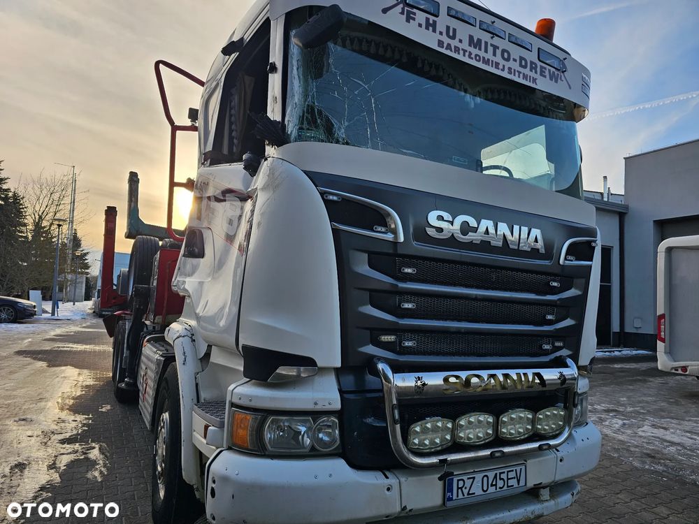 Scania R580 6x4 V8 + KESLA + WÓZEK DOLL CAŁY ZESTAW - 32