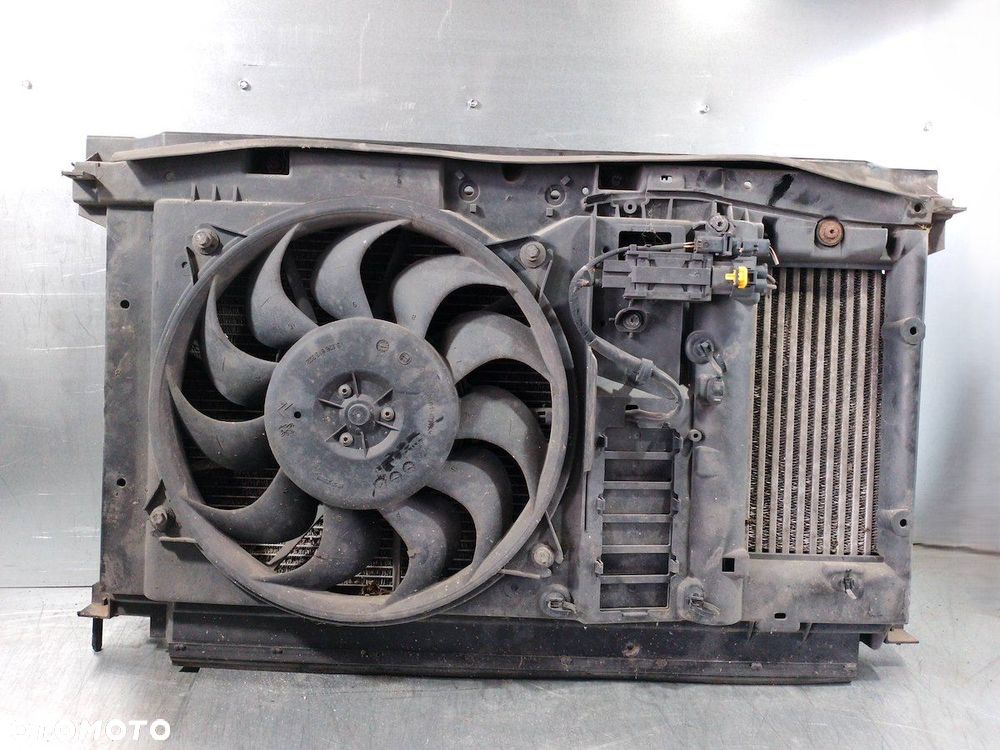 PAS PRZÓD, CHŁODNICE, WENTYLATOR CITROEN C4 GRAND PICASSO 3136613322 2.0 - 1
