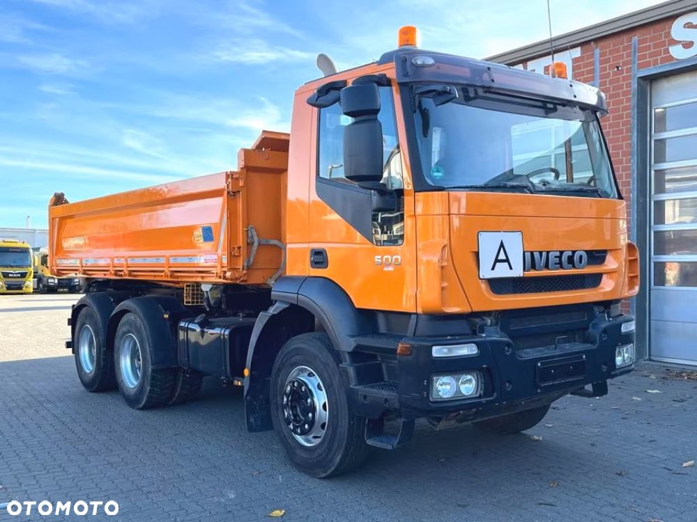 Iveco TRACKER AD260T50 / 6x4 / 3-osiowy wywrotka Meiller Bordmatik/ Euro5/ - 2
