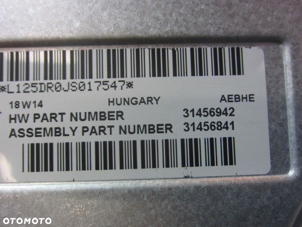 VOLVO XC60 XC 60 II XC40 WZMACNIACZ AUDIO HARMAN KARDON 31456942 31456841 - 8