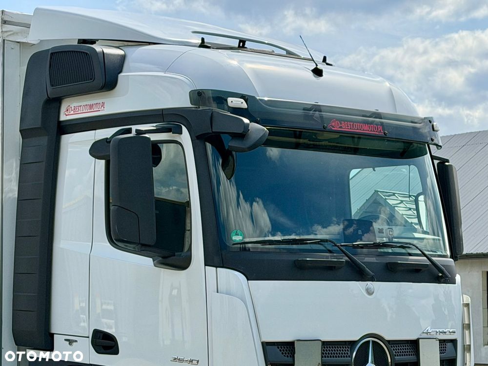 Mercedes-Benz ACTROS 2540 / FIRANKA / WINDA / 20 EUROPALET / OŚ PODNOSZONA / AUTOMAT / E6 / 2018 ROK / NISKI PRZEBIEG / SPROWADZONY - 13