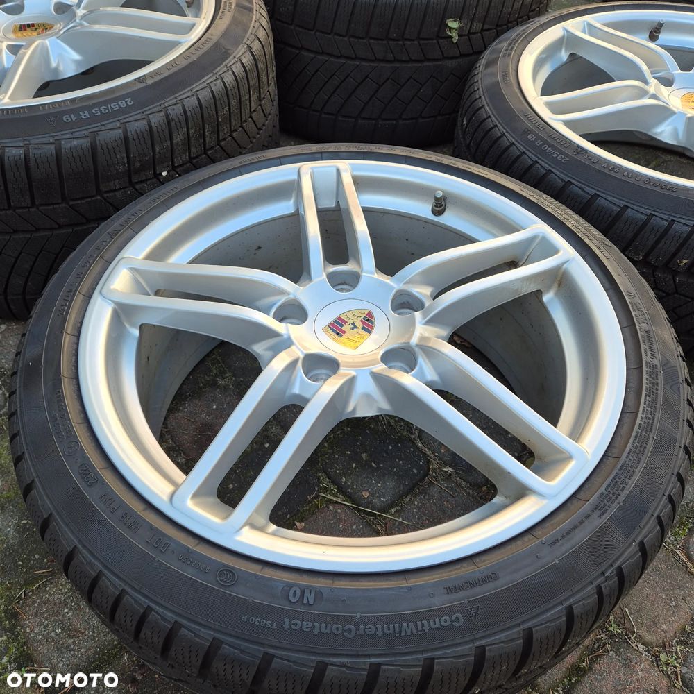 ZIMA KOŁA 19'' ORYGINAŁ PORSCHE 911 991 235/40 R19 285/35 R19 - 2022r - 7