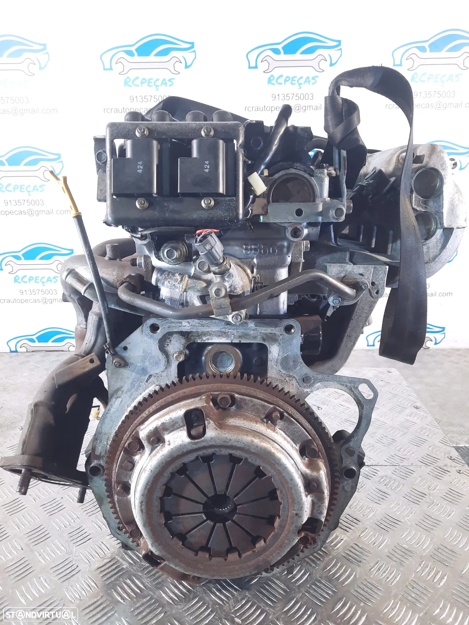 .MOTOR COMPLETO 1.8i 16V 140CV BP4W BP5A DOHC MAZDA MX5 MX-5 II 2 MK2.5 MIATA NB MOTOR ARRANQUE ALTERNADOR BIMASSA COMPRESSOR AR CONDICIONADO BOMBA DIRECAO DIREÇÃO TURBO INJETOR INJETORES - 9