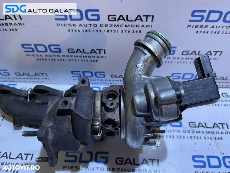 Turbo Turbina Turbosuflanta VW Golf 5 1.4 TSI CAX CAXA 2004 - 2008 Cod 03C145701R 06H145710D [D0351] - 2