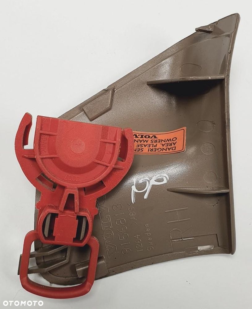 PLASTIK OSŁONA FOTELA PRAWA VOLVO V90 I 9156813 - 2