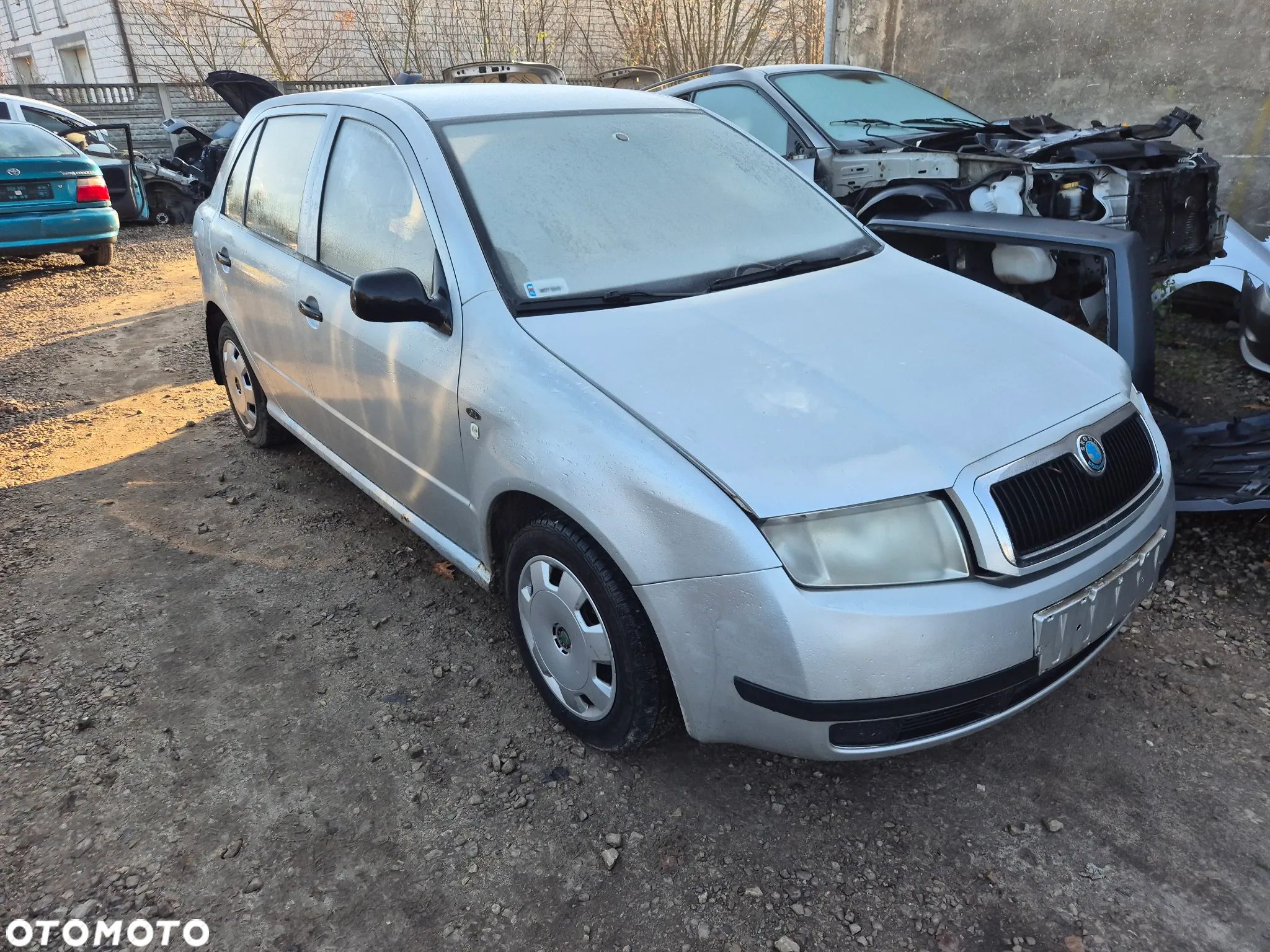 SKODA FABIA I LF7T maska pokrywa silnika klapa bagażnika zderzak lampa reflektor pas przedni stop lampy halogeny - 1
