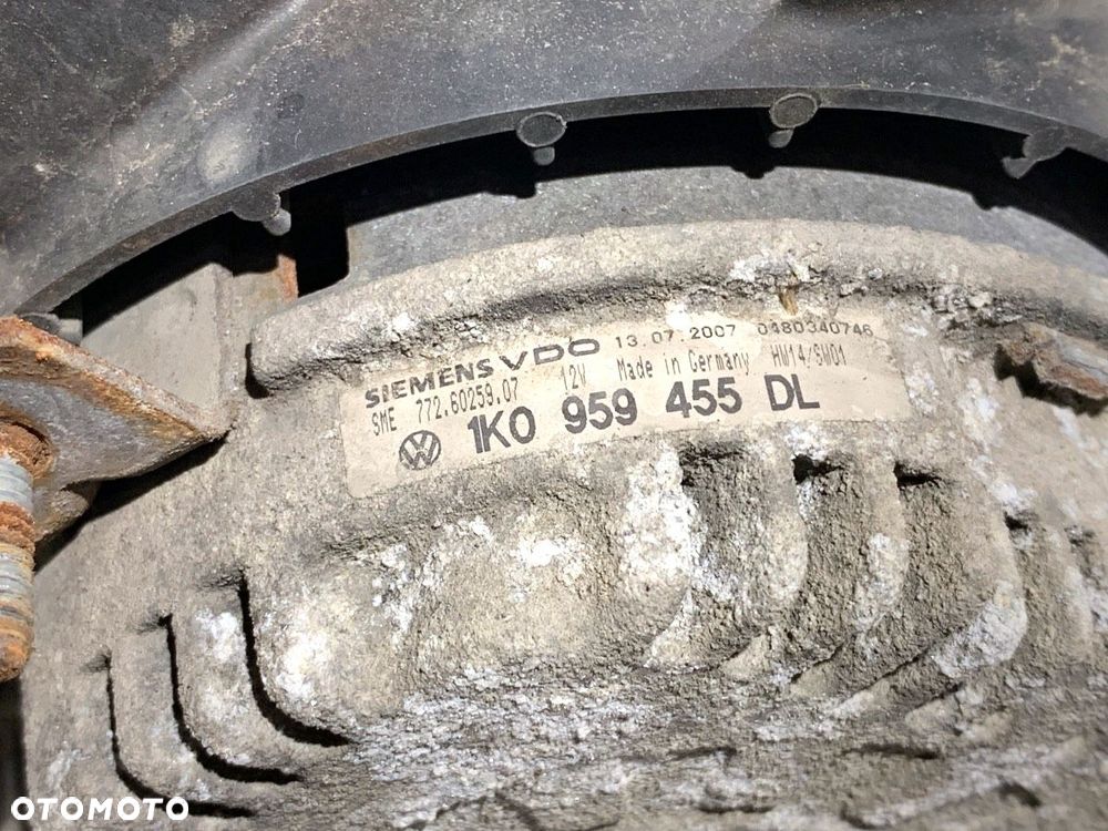 WENTYLATOR CHŁODNICY  VW TOURAN (1T1, 1T2) 2003 - 2010 2.0 TDI 103 kW [140 KM] olej napędowy 2005 - 4