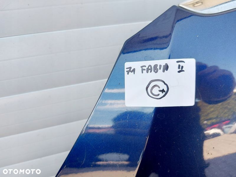 SKODA FABIA 2 II MASKA POKRYWA SILNIKA LF5Q PRZÓD - 5