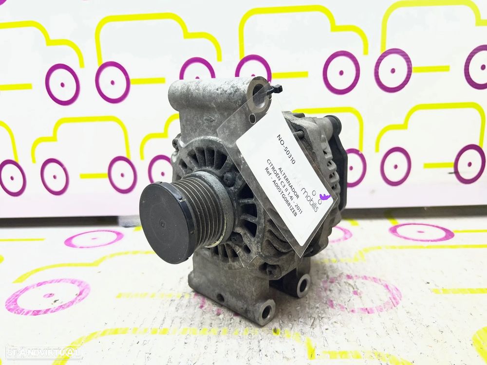 Alternador CITROËN C3 II 1.4 VTi Ref. V75769568002 - NO. 50310 - 1