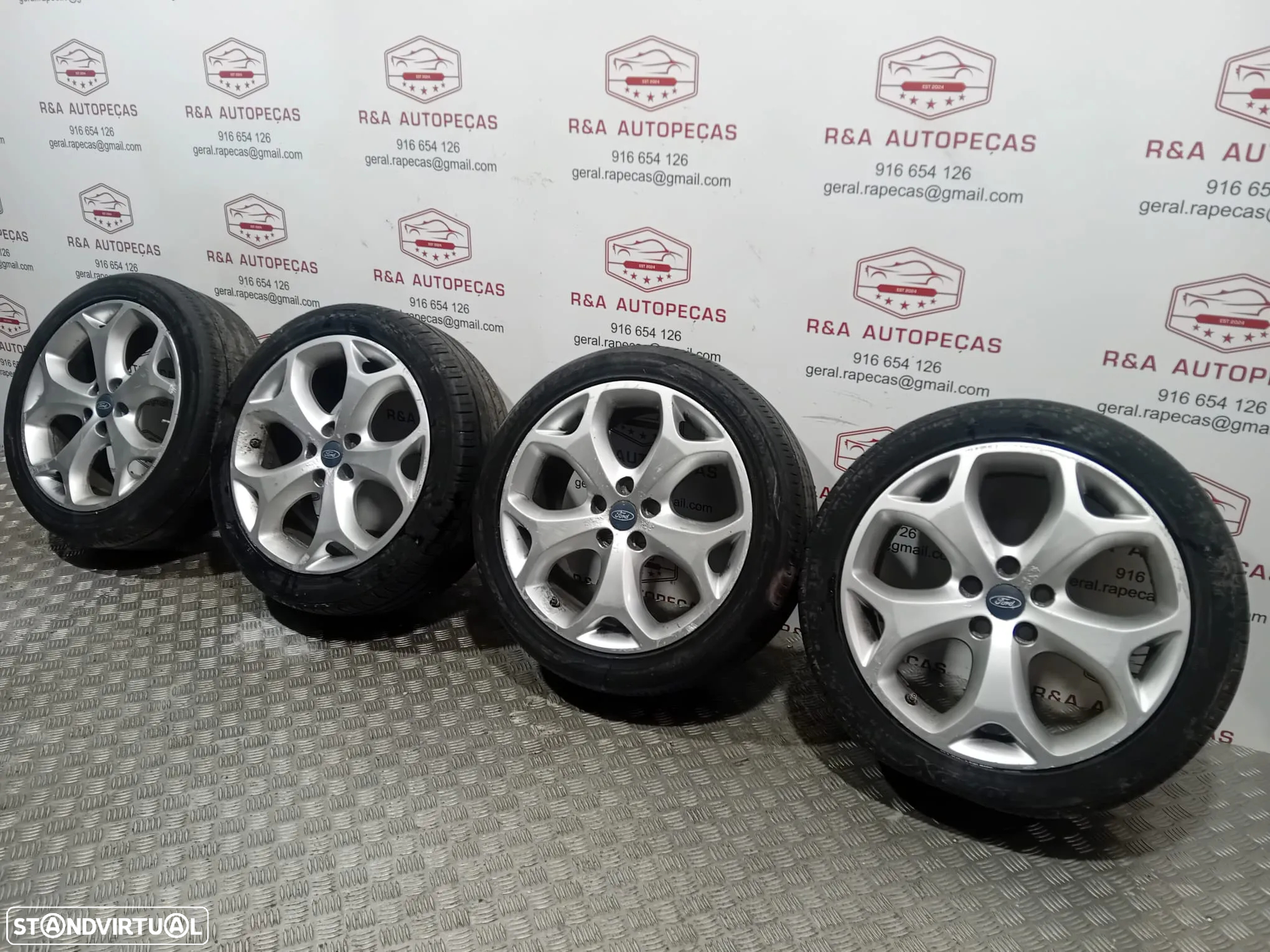 Jantes Ford Originais 18  Proveniente de um S-Max Titanium - 5