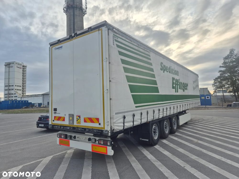 Krone BURTY podnoszona oś BEZ RDZY STANDARD / OPONY 70% / STAN BARDZO DOBRY / OD PIERWSZEGO WŁAŚCICIELA / PALECIARA / TOP / sprowadzona z Niemiec !! - 25