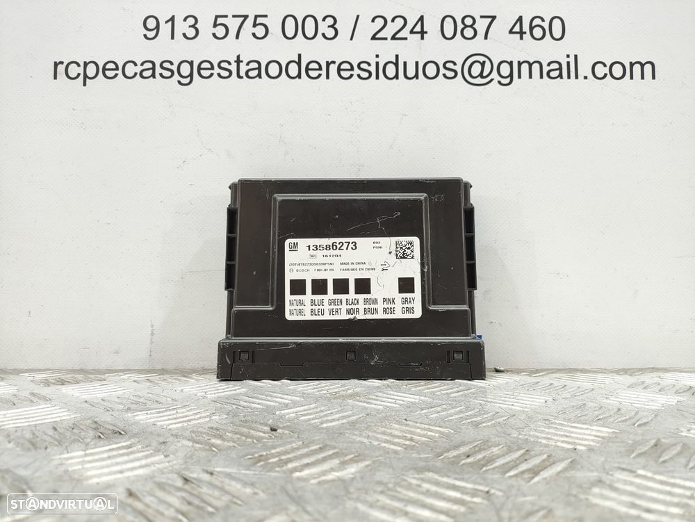 Módulo Comfort Confort Comforto Bosch GM Opel Mokka 13586273 F00HJ101035 - 2