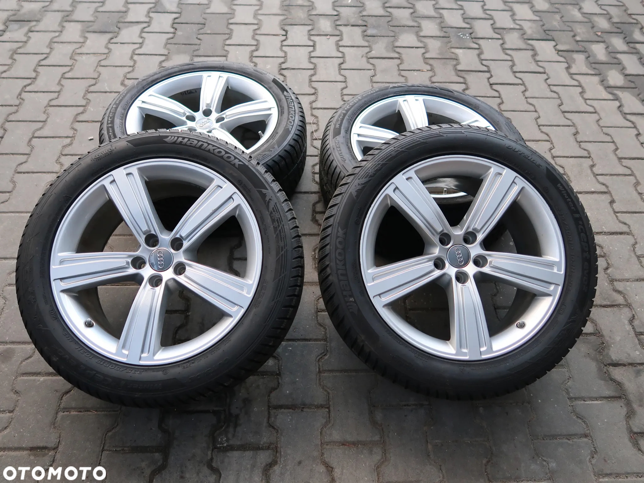 Koła zimowe Audi A8 D4 D5 19'' Idealne Jak nowe Opona Hankook 2023r - 2