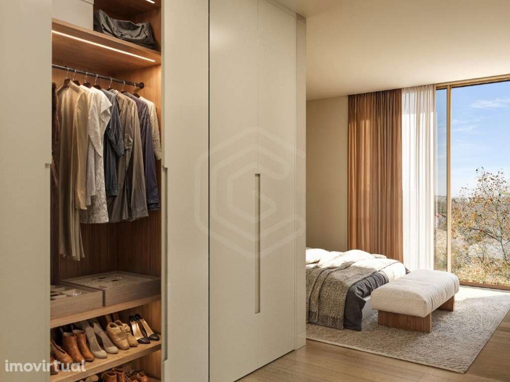 Apartamento T1 em Empreendimento de Arquitetura Sofisticada em Mato... - Grande imagem: 2/23