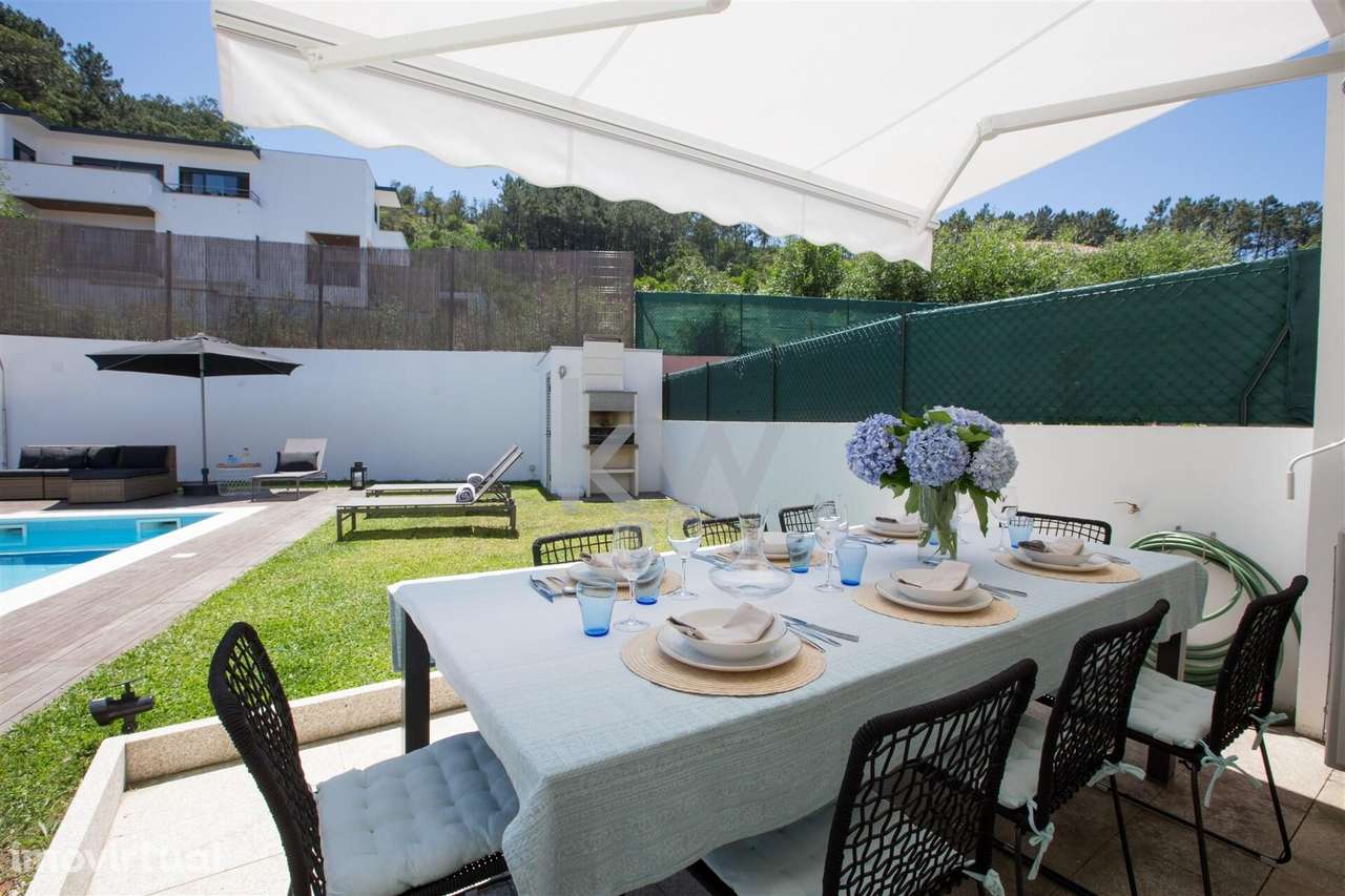 Moradia T4 em Moledo com piscina e vista mar - Grande imagem: 2/60