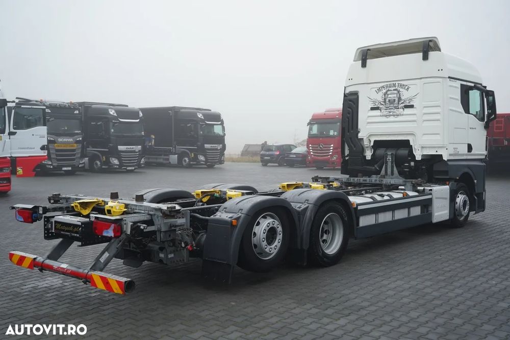 MAN TGX 26.470 / BDF / 6X2 / Suprastructură SDG HV 100/120 / Axă liftabilă / Pentru transport containere / - 5