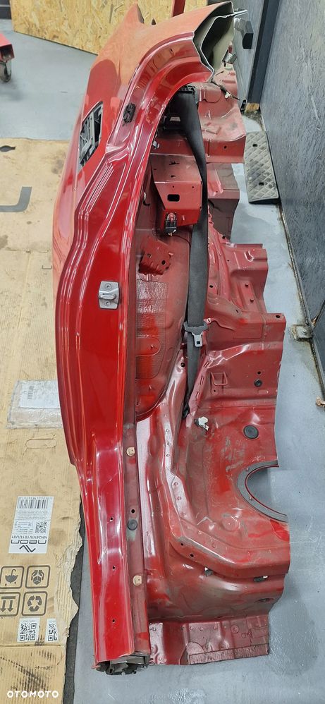 BMW 3 F30 ĆWIARTKA PRAWA TYLNA A75 MELBOURNE RED CZERWONA ĆWIARA BŁOTNIK PRAWY TYŁ SŁUPEK POSZYCIE - 9