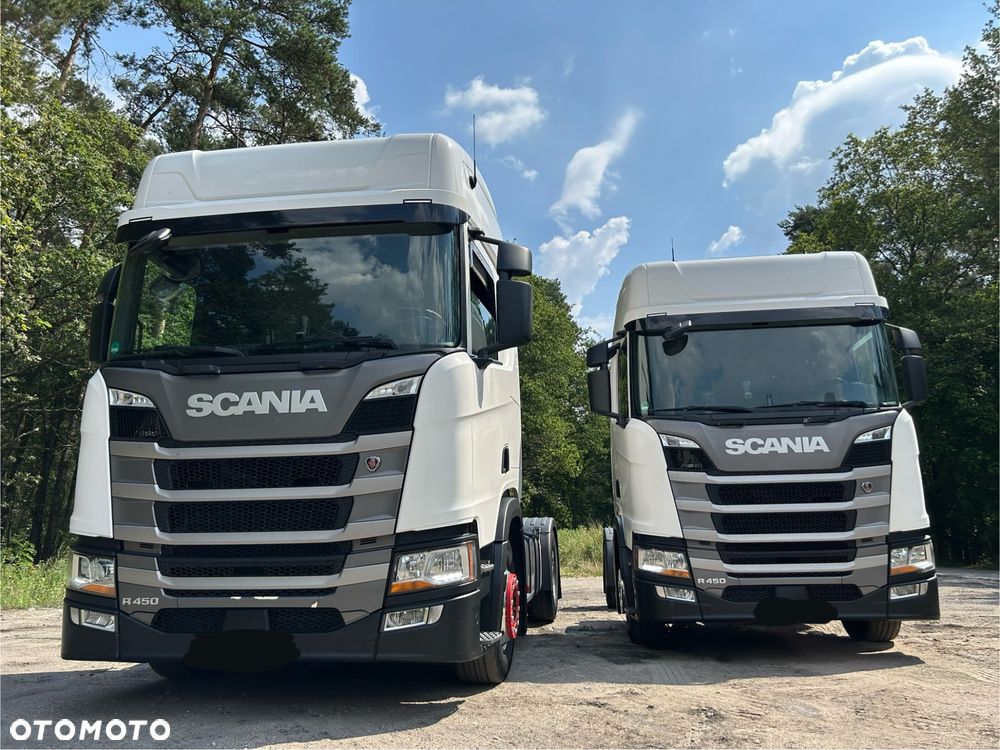 Scania R450 NAUKA JAZDY RETARDER  STANDARD 7300kg / DOBRA POD WYWROTKĘ / KLIMA POSTOJOWA z Niemiec HYDRAULIKA - 37