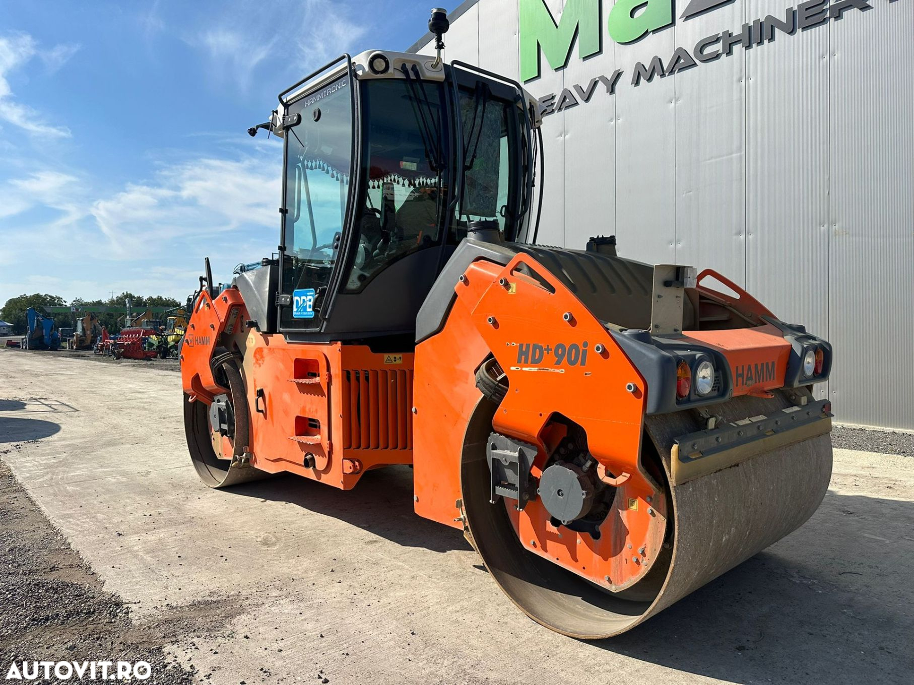 Hamm HD+ 90i VV Cilindru Compactor - 5