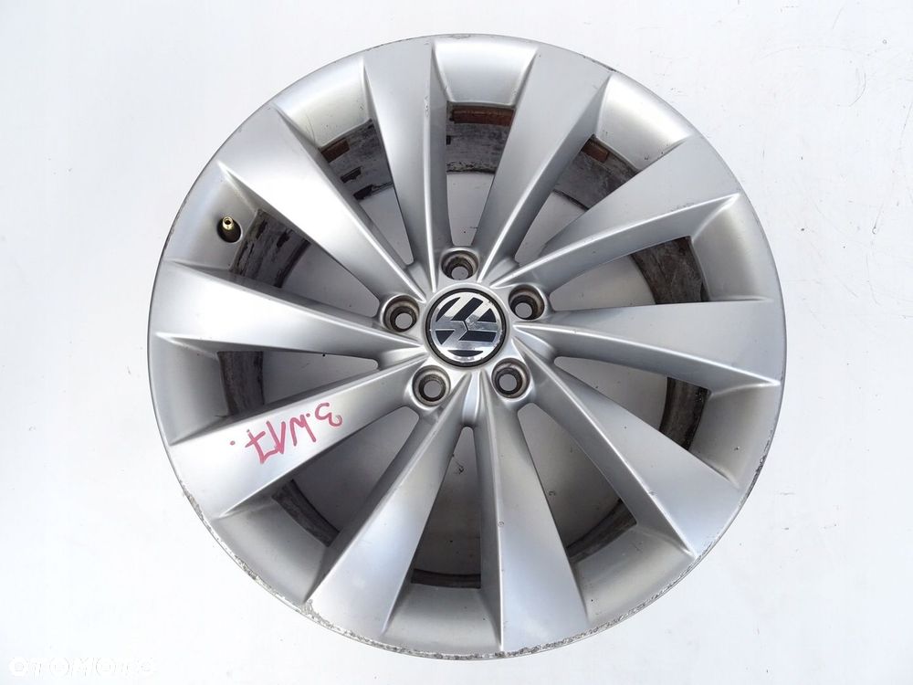 ALUFELGI 18 5x112 VW SCIROCCO III 1K8 PASSAT CC GT B7 3C8601025D ET41 5 SZT - 8