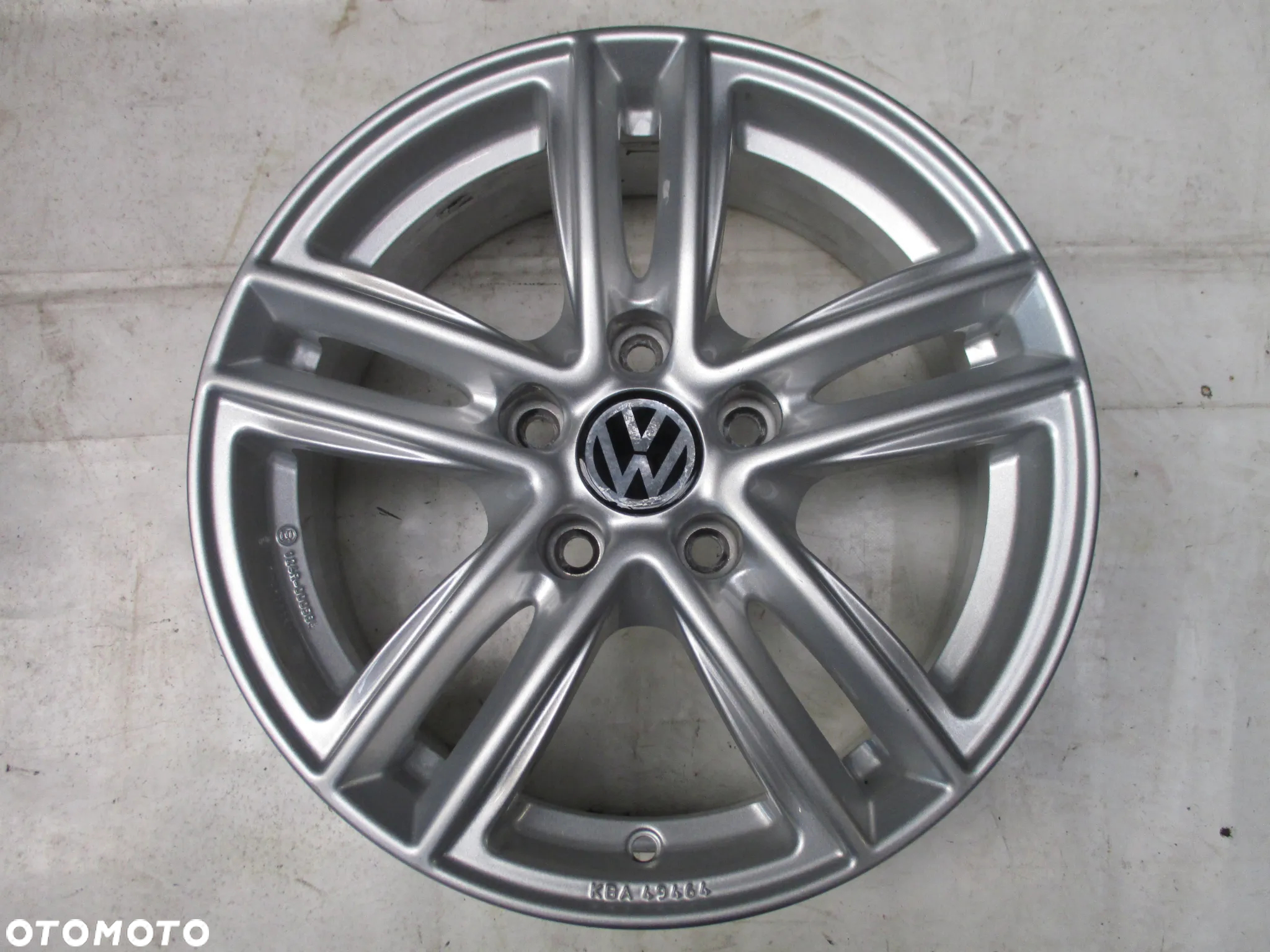 FELGI ALUMINIOWE 16 VW BEETLE II TOURAN EOS GOLF JETTA PASSAT PHAETON ET42 - 2