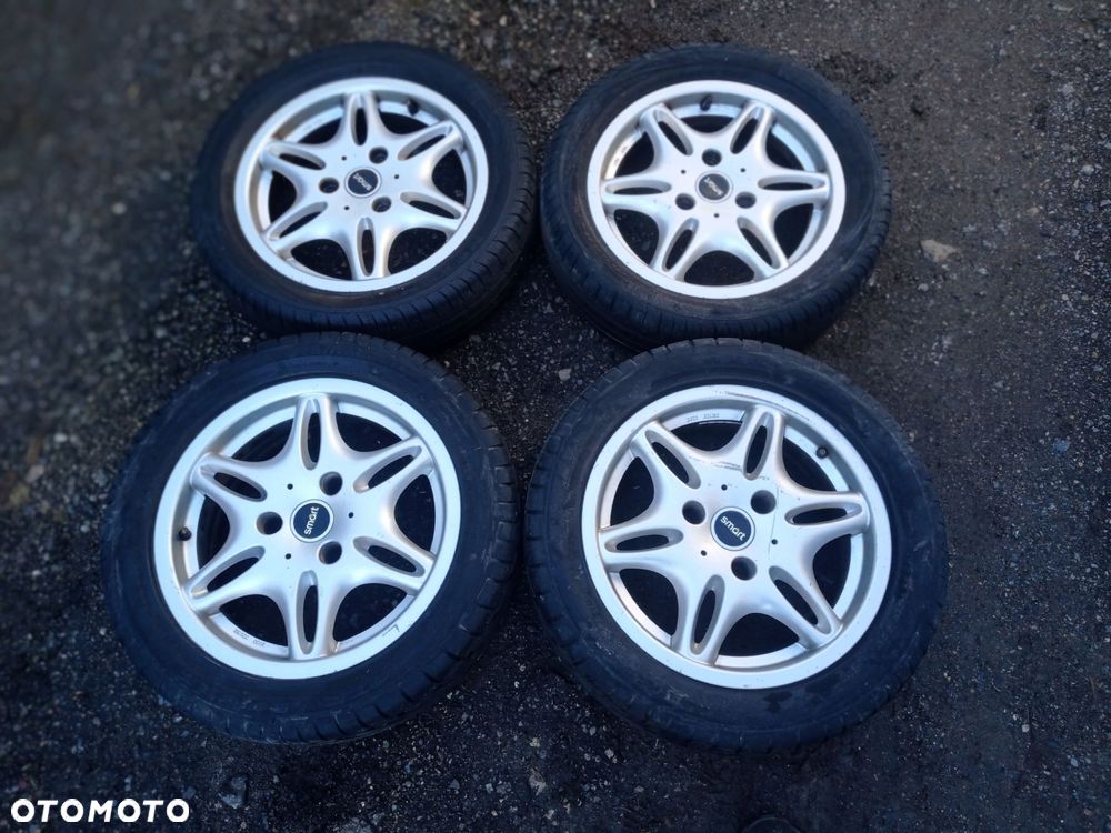 felgi aluminiowe 15" smart fortwo ii 451 komplet - 1