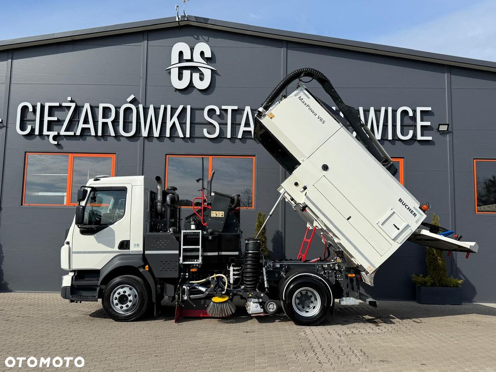 Volvo FL 15.250 Euro 6 // zamiatarka JOHNSTON VT652 //  BUCHER // odkurzacz , polewaczka - 12