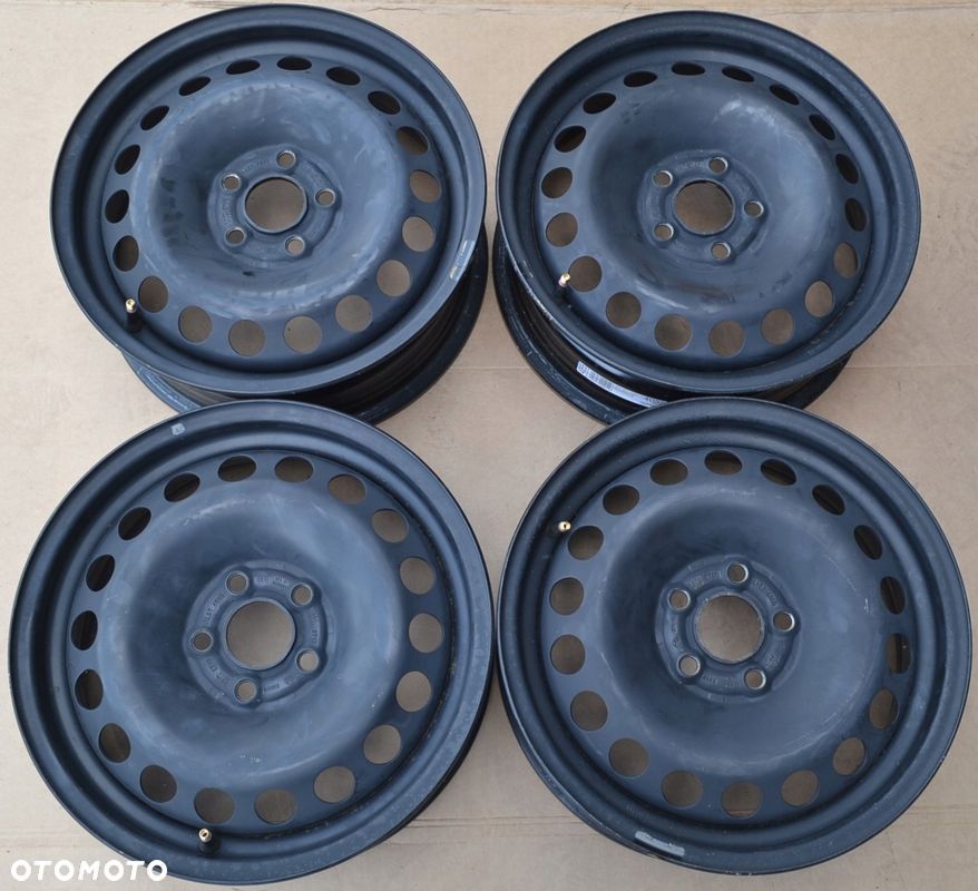 FELGI STALOWE VW SKODA SEAT 5x100 5,5J15 ET 40 x4szt F-501 - 1