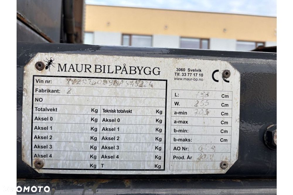 Volvo FH540 6x4 + RETARDER + LIFTING AXLE + EURO 6 - 25