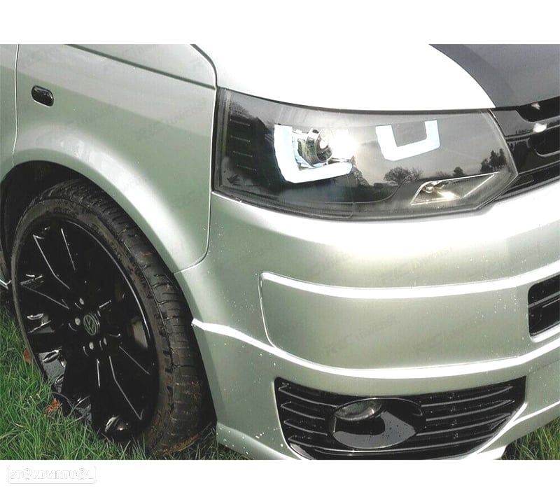 SPOILER FRONTAL PARA VOLKSWAGEN VW TRANSPORTER T5 10-15 SPORTLINE ABS - 5